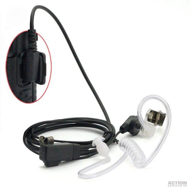 FBI Style Earpiece Headset til Baofeng (K-Plug)