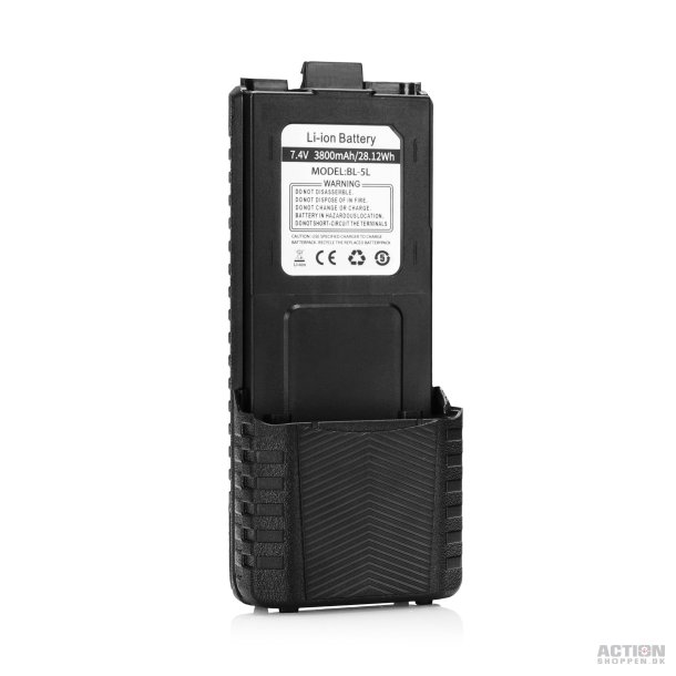 Batteri 3800mAh til Baofeng UV-5R Series / BF-F8HP