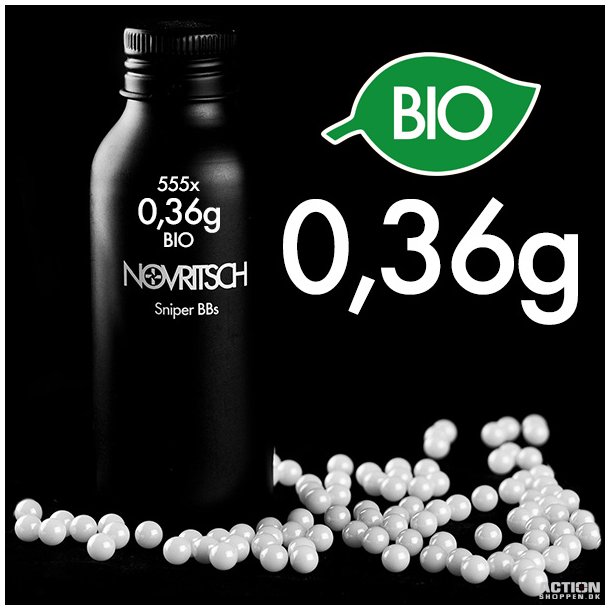 Novritsch - 0,36 gram 555 stk. Sniper bio kugler