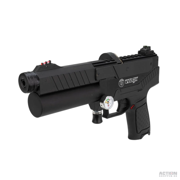 Hatsan Velox LuftPistol, PCP, Halvautomatisk, 4,5mm (Cal.177) Sort