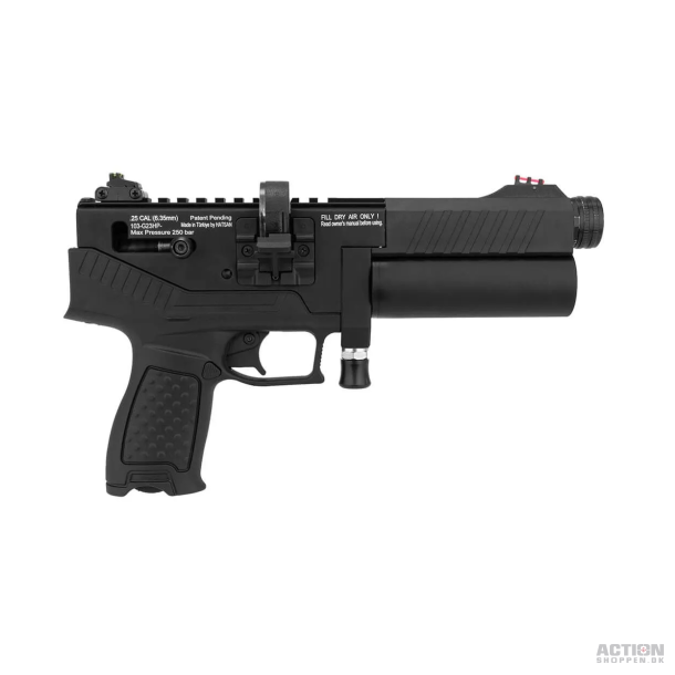 Hatsan Velox LuftPistol, PCP, Halvautomatisk, 4,5mm (Cal.177) Sort