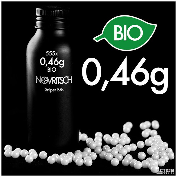 Novritsch - 0,46 gram 555 stk. Sniper bio kugler