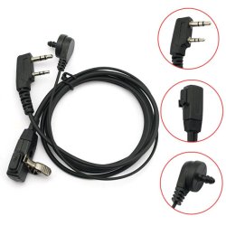 FBI Style Earpiece Headset til Baofeng (K-Plug)