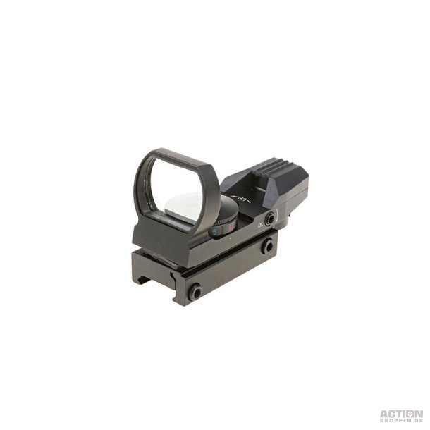 Dot sigte optics 5 x rd/grn, 4 forskellige prikker.