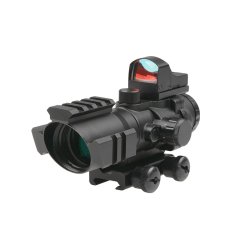 Kikkertsigte 4x32 med mini Red Dot