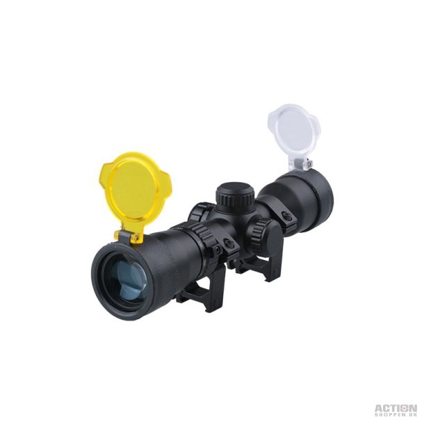 KIKKERTSIGTE 1.5-5x32 EG Scope RD/GRN OPLYST KRYDS