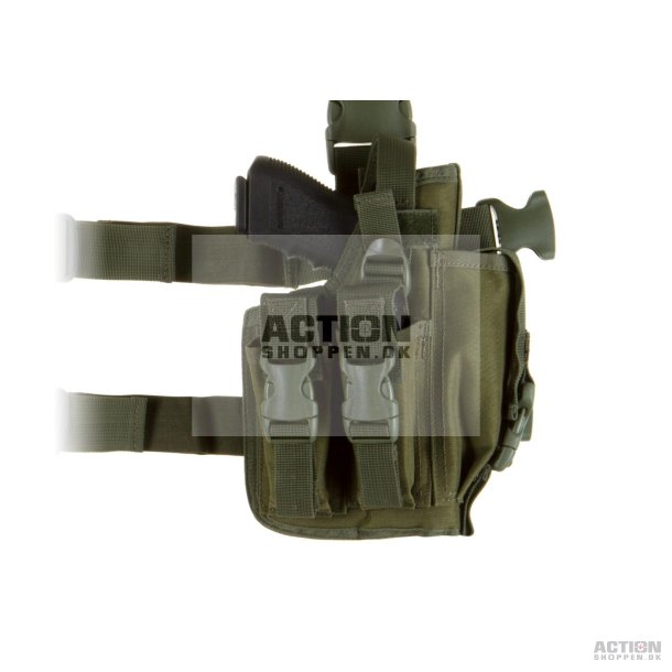 Invader Gear - SOF Lr/bltehylster, Hjre, OD Grn.