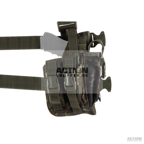 Invader Gear - SOF Lr/bltehylster, Hjre, Flecktarn.