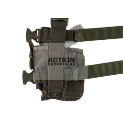Invader Gear - SOF Lr/bltehylster, Hjre, Flecktarn.