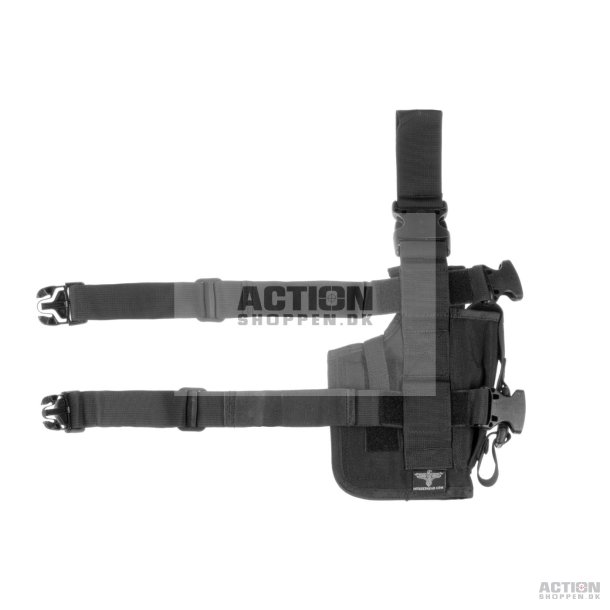 Invader Gear - SOF Lr/bltehylster, Venstre, Sort.