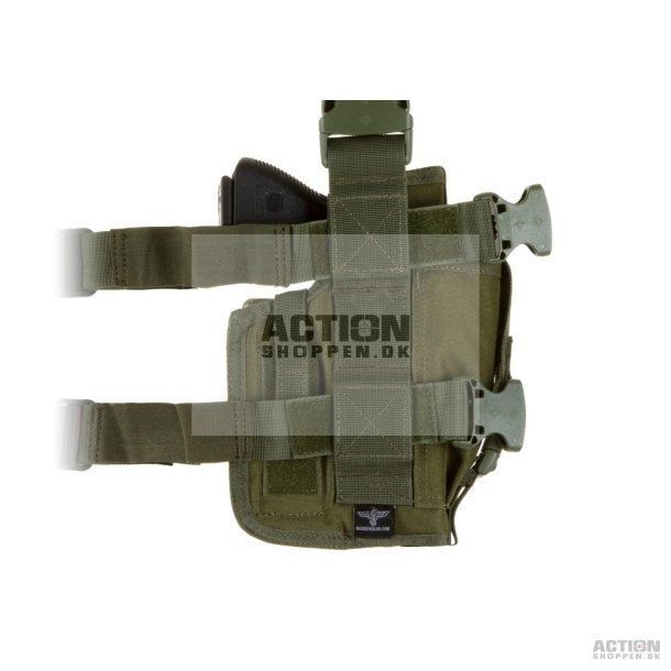 Invader Gear - SOF Lr/bltehylster, Venstre, OD Grn.