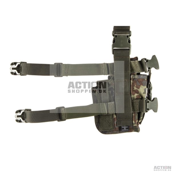 Invader Gear - SOF Lr/bltehylster, Venstre, Flecktarn.
