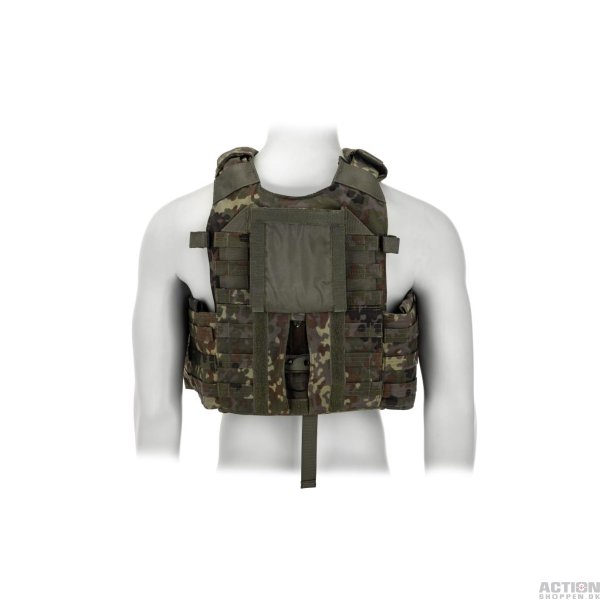 Invader Gear - 6094A-RS Plate Carrier Vest, Flecktarn, str. one size