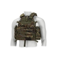 Invader Gear - 6094A-RS Plate Carrier Vest, Flecktarn, str. one size