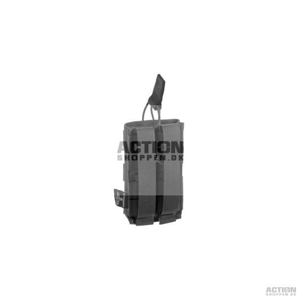 Invader Gear Molle Pouch, til 1 stk M4/M16 magasiner 5.56 Single Direct Action Mag Pouch, Sort