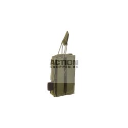 Invader Gear Molle Pouch, til 1 stk M4/M16 magasiner 5.56 Single Direct Action Mag Pouch, OD Grn