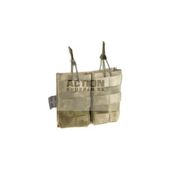 Invader Gear Molle Pouch, til 2 stk M4/M16 magasiner 5.56 Double Direct Action Mag Pouch, Everglade