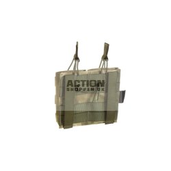 Invader Gear Molle Pouch, til 2 stk M4/M16 magasiner 5.56 Double Direct Action Mag Pouch, Everglade