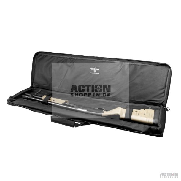 Invader Gear - Polstret riffeltaske 110 cm, Sort