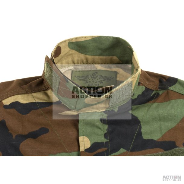 Invader Gear - Skjorte, Revenger TDU skjorte, Woodland, str. S - XXL