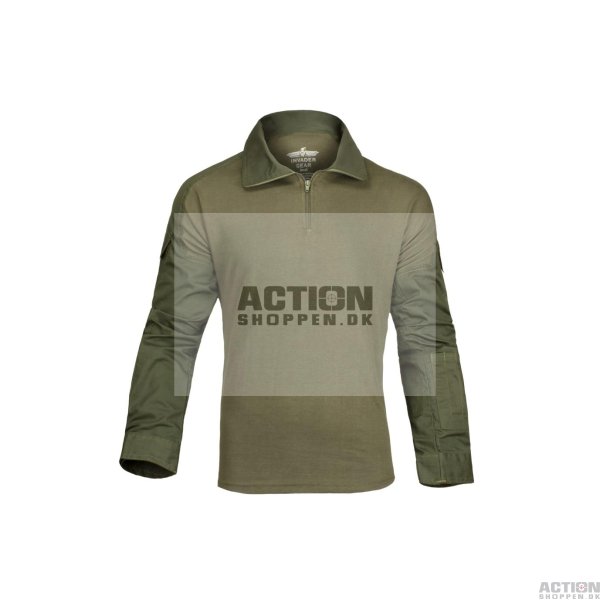 Invader Gear -  Combat Shirt, OD Green, str. XS - XXXL