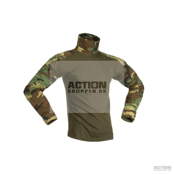 Invader Gear -  Combat Shirt, Woodland, str. S - XXXL