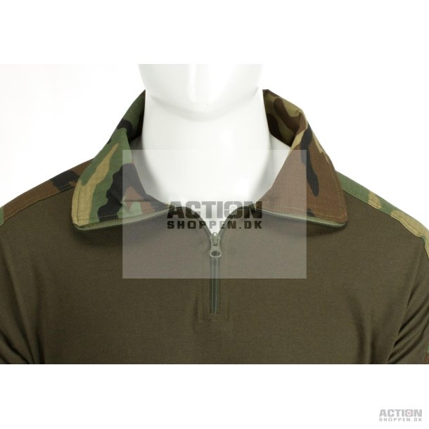 Invader Gear -  Combat Shirt, Woodland, str. S - XXXL