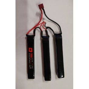 Li-Po 7,4V 3000mAh, 20C, Crane stock, Batteri