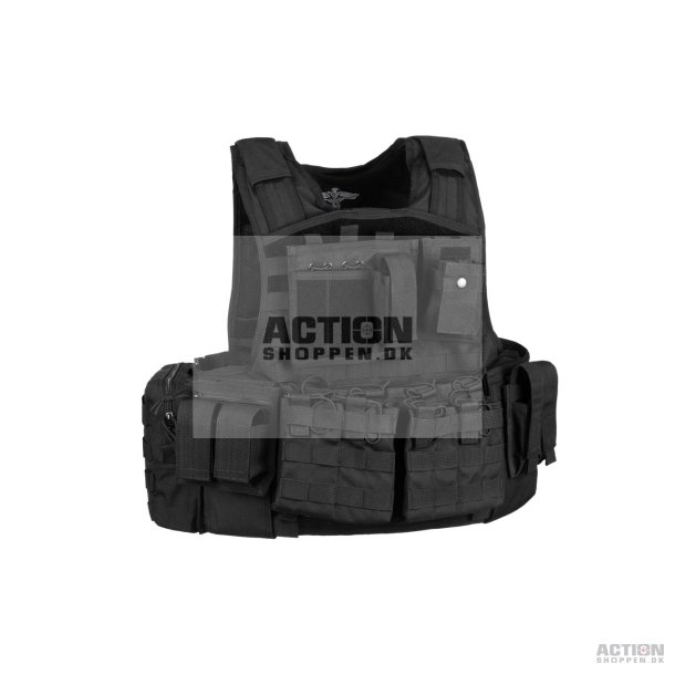 Invader Gear - Mod Carrier Combo Vest, Sort, str. one size 