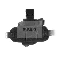 Invader Gear - Dropleg Lrhylster, Hjre, Sort.