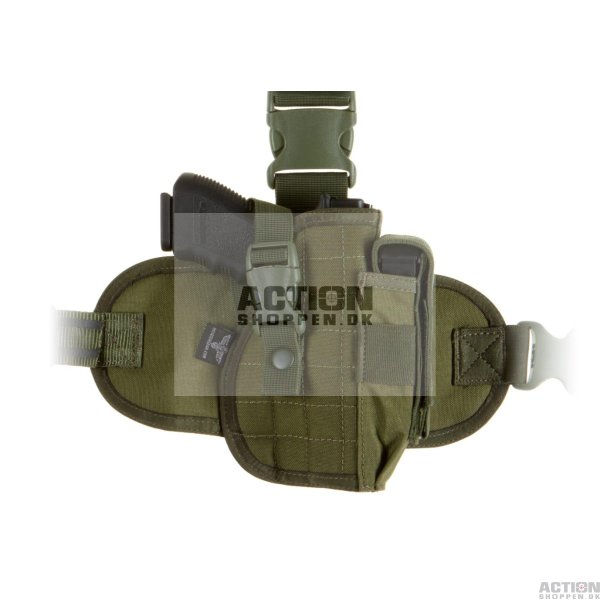 Invader Gear - Dropleg Lrhylster, Hjre, OD Grn.