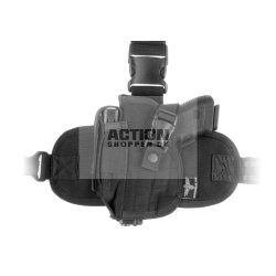 Invader Gear - Dropleg Lrhylster, Venstre, Sort.