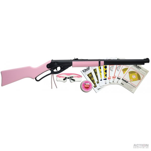 Daisy - Youth Pink Carbine Model 1998 Kit, luftgevr, 4,5mm (Cal.177)