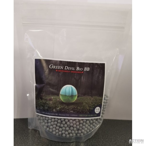 Green Devil - Bio kugler 0,40 gram 2500 stk.