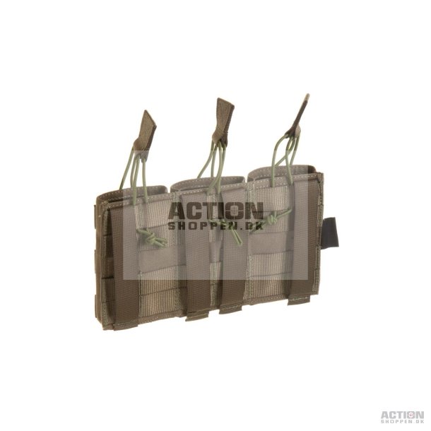 Invader Gear Molle Pouch, M4/M16 magasiner 5.56 Triple Direct Action Mag Pouch, Ranger Green