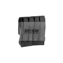 Invader Gear Molle Pouch, til 2 stk M4/M16, 5.56 Mag Pouch, Sort