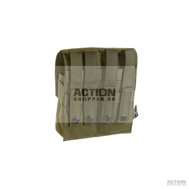 Invader Gear Molle Pouch, til 2 stk M4/M16, 5.56 Mag Pouch, OD Grn