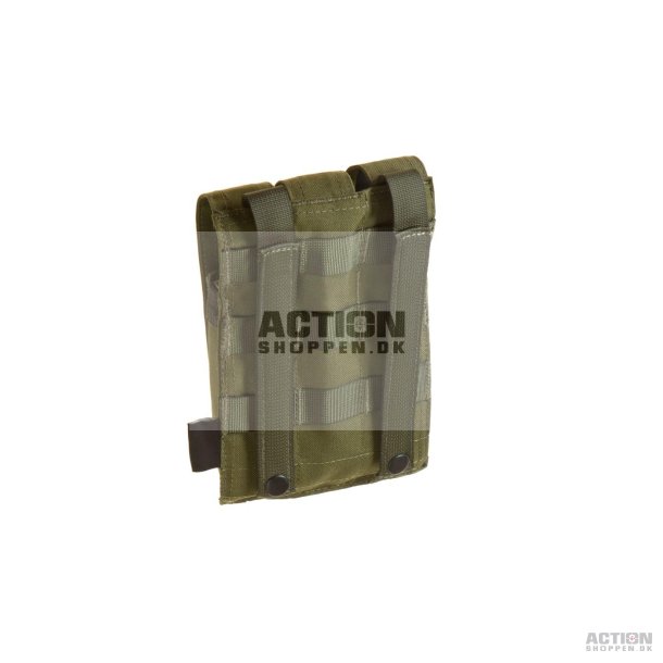 Invader Gear Molle Pouch, til 3 stk MP5 Triple Mag Pouch, OD Grn
