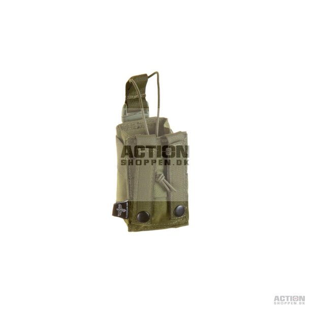 Invader Gear - Molle Pouch, Radio Pouch, OD Grn