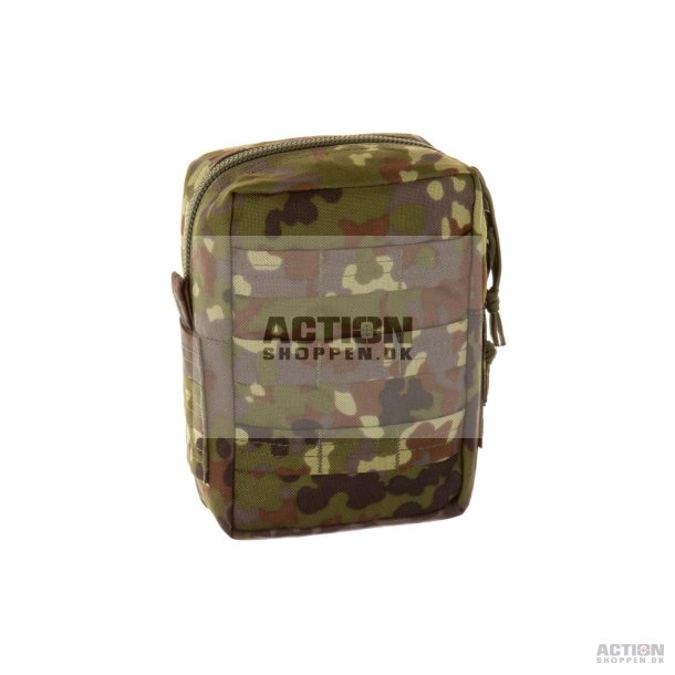 Invader Gear - Molle Pouch, Medium Utility / Medic Pouch, Flecktarn