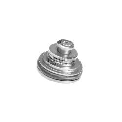 Action Army - Stempelhoved i aluminium med kugleleje