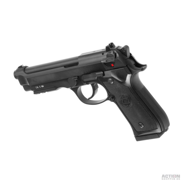 KWC - M92 Sort, Full Metal, semi/fullauto. GBB - Co2