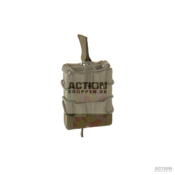 Invader Gear Molle Pouch, til 1 stk M4/M16 magasiner 5.56 Fast Pouch, Flecktarn
