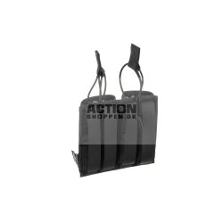 Invader Gear Molle Pouch, til 2 stk M4/M16, 5.56 Double Direct Action Gen II Mag Pouch, Sort