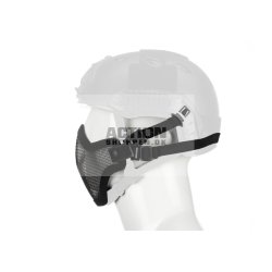 Invader Gear - Steel Half Face Mask FAST Version, Sort