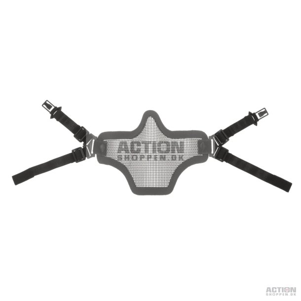 Invader Gear - Steel Half Face Mask FAST Version, Sort