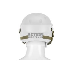Invader Gear - Steel Half Face Mask FAST Version, OD Grn 