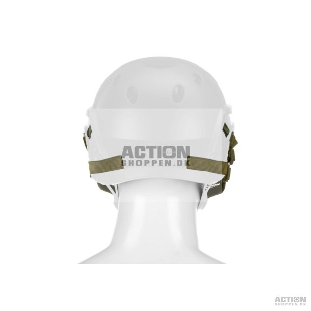 Invader Gear - Steel Half Face Mask FAST Version, OD Grn 