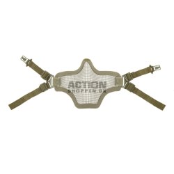 Invader Gear - Steel Half Face Mask FAST Version, OD Grn 