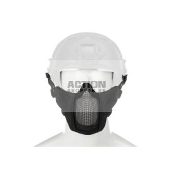Invader Gear - Mk.II Steel Half Face Mask FAST Version, Sort